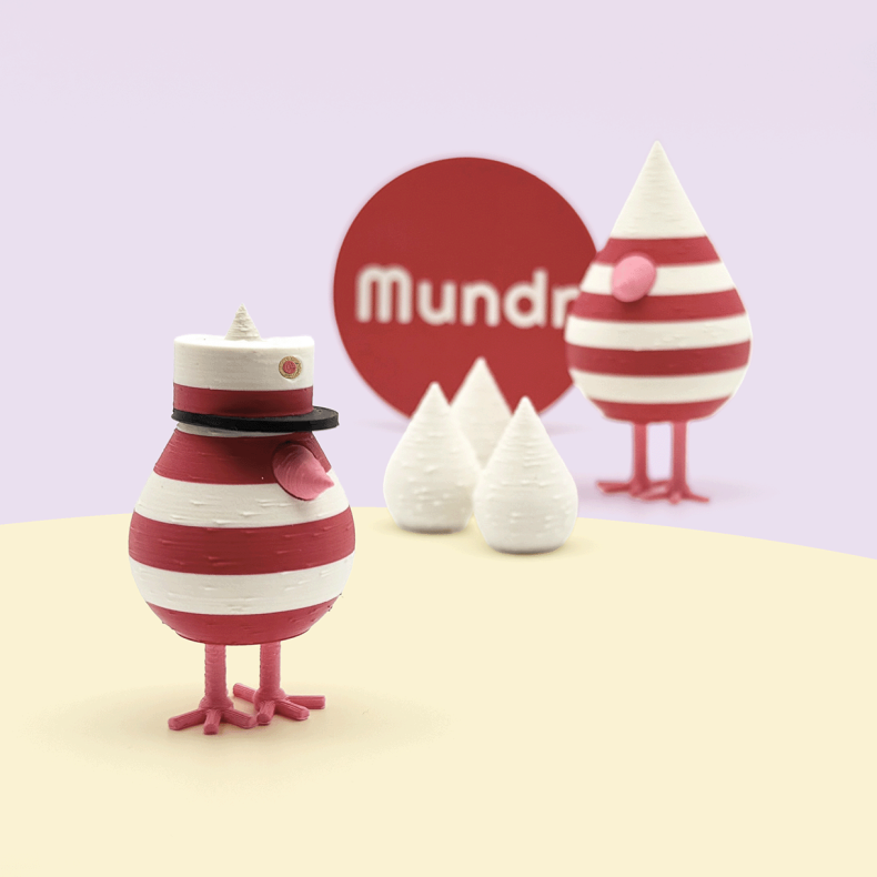 Mundr Studenterfugle - Rd