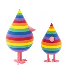 Mundr fugle - regnbuefarvet 