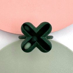 Mundr Kryds Ring - Grn