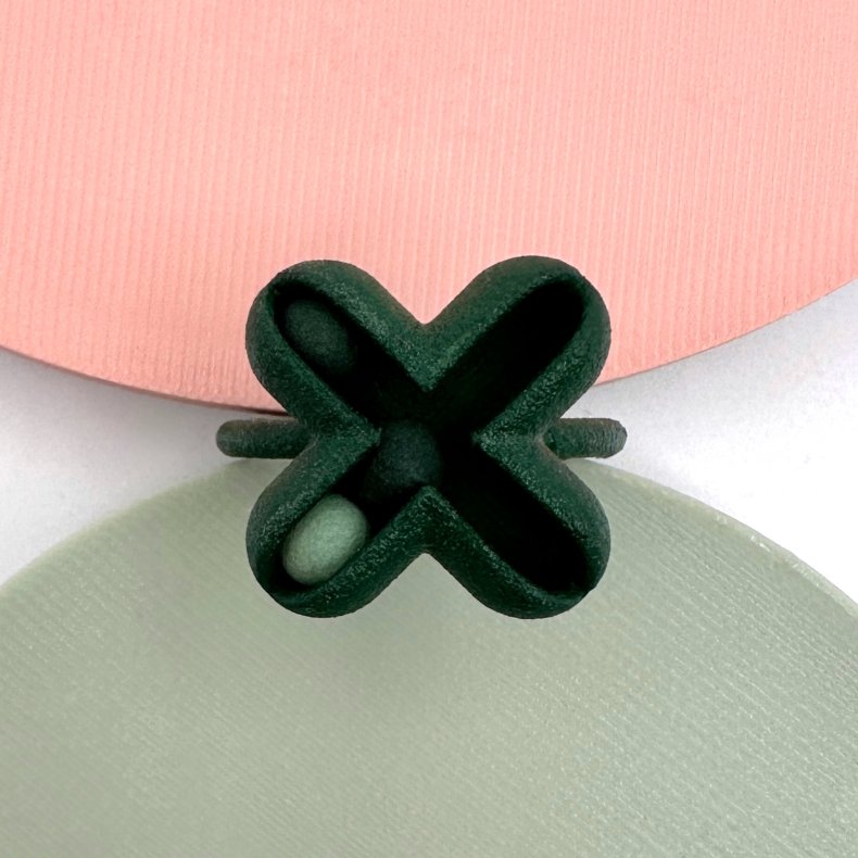 Mundr Kryds Ring - Grn