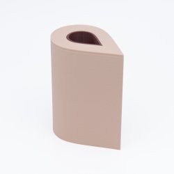 Mundr drbevase - lyserd og bordeaux