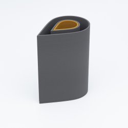 Mundr drbevase - gr og sennepsgul