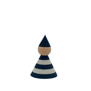 Mundr nisse sort/hvid strB