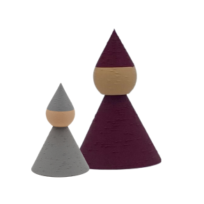 Nisses�t - Small & Medium - Bordeaux/gr� 