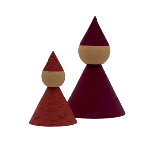 Nisses�t - Small & Medium - Bordeaux/terracotta 