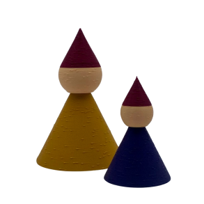 Nisses�t - Small & Medium - Okker/Violet
