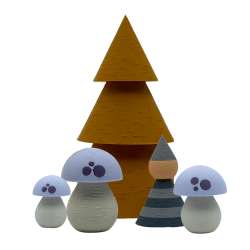 Svampes�t - Small, Medium &amp; Large  - Lavendel