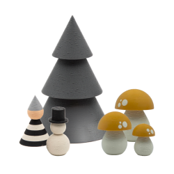 Svampes�t - Small, Medium &amp; Large  - Okker
