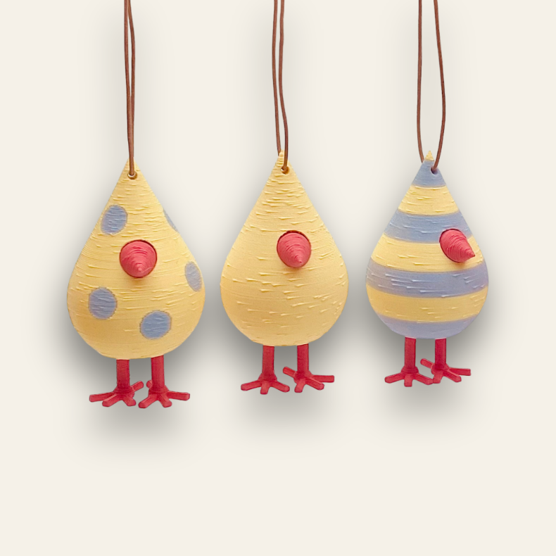 H�ngefugle s�t - 3 stk Small 