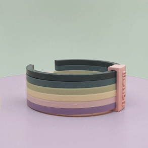 Mundr Mix armb�nd - Gr�n/lilla