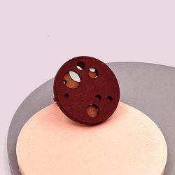 Ufo Ring Bordeux/lysbrun