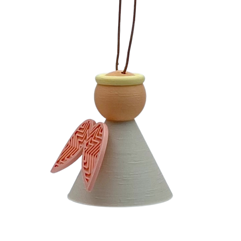 Engel - H�ngefigur - Small - Lyser�d - Jul 