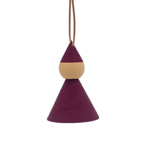 Nisse - H�ngefigur - Small - Bordeaux - Jul 