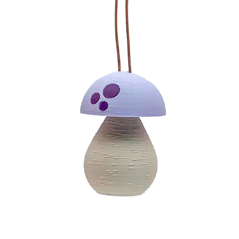 Svamp - H�ngefigur - Small - Lavendel - Jul 