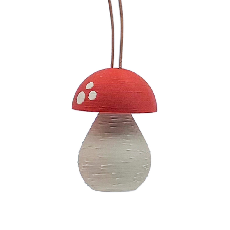 Svamp - H�ngefigur - Small - Terracotta- Jul 