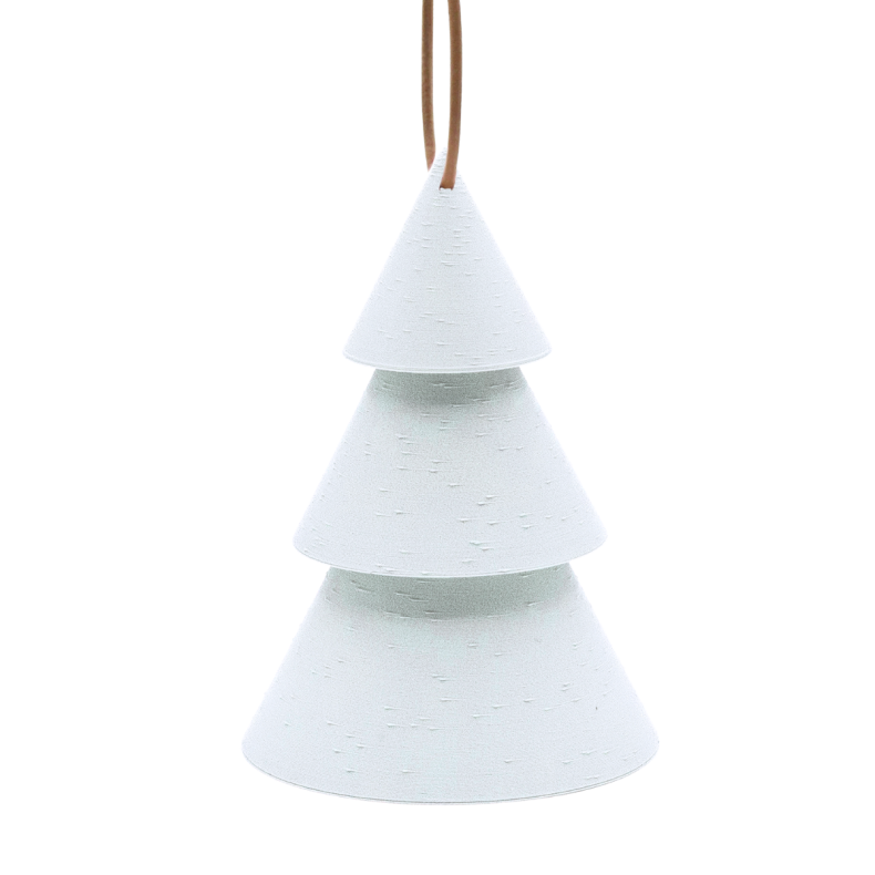 Juletr� - H�ngefigur - Small - Hvid - Jul 