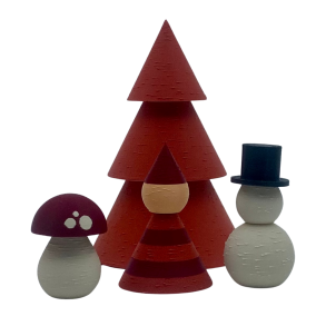 Jules�t - Tr�+3 figurer - Small - Terracota