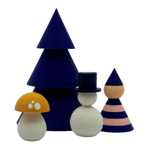 Jules�t - Tr�+3 figurer - Small - Violet