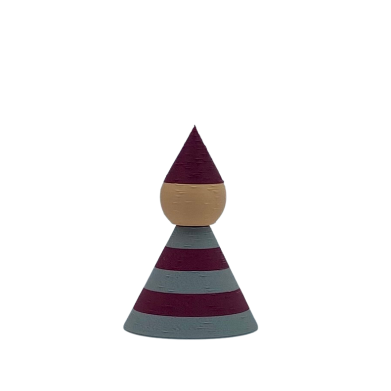 Nisse - Medium - Bordeaux/gr�