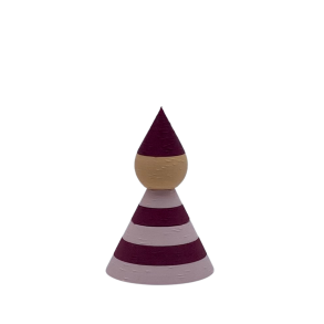 Nisse - Medium - Bordeaux/lyser�d