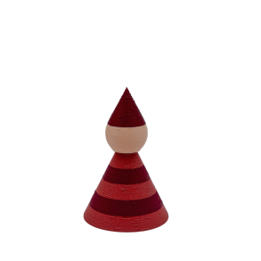 Nisse - Medium - Terracotta/bordeaux