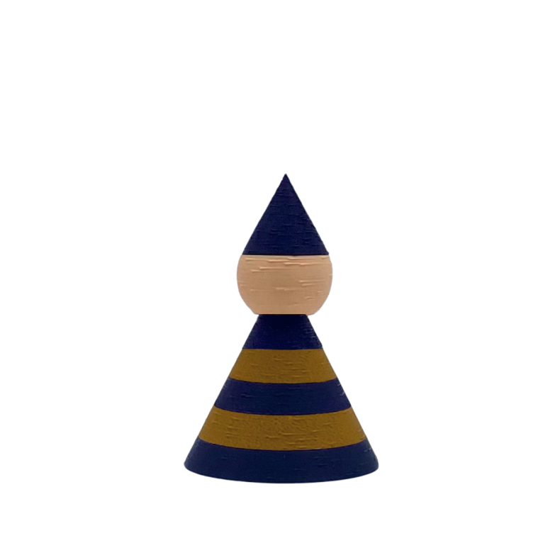 Nisse - Medium - Violet/okker