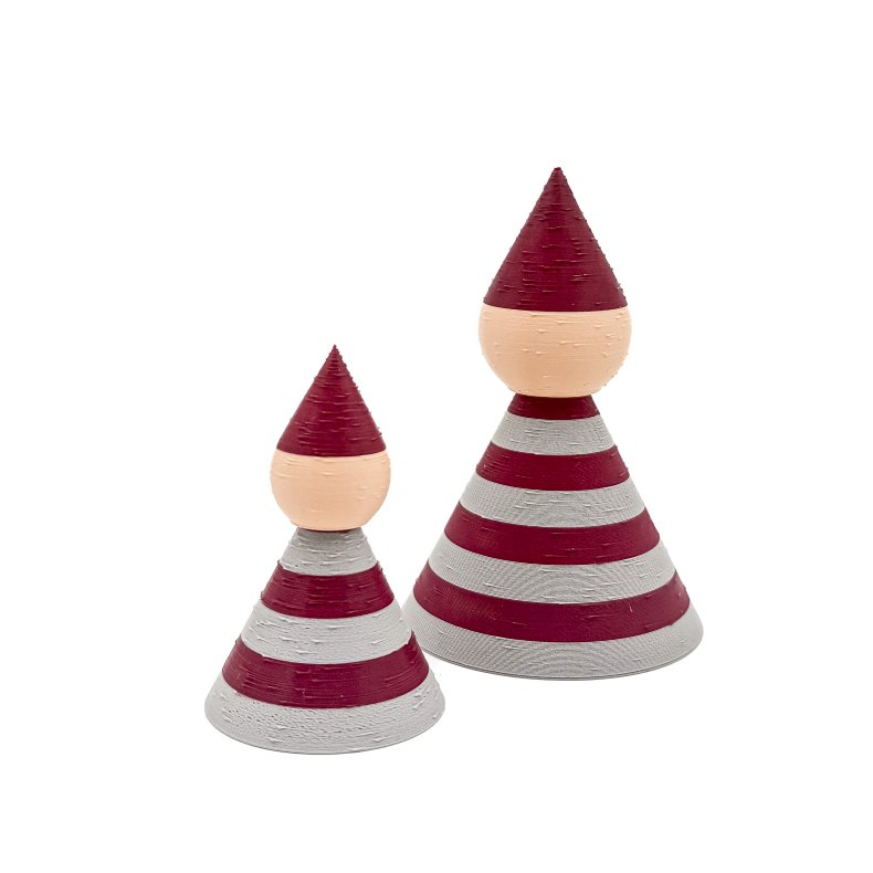 Mundr Nissest - bordeaux/lysgr lille+mellem