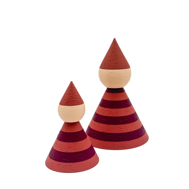 Mundr Nissest bordeaux/terracotta strA+B