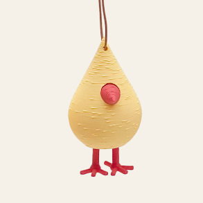 Mundr H�ngefugl � Medium � Pastel Gul