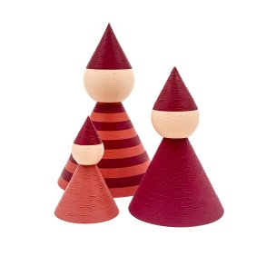 Mundr Nissest bordeaux/terracotta mix strA+B+C