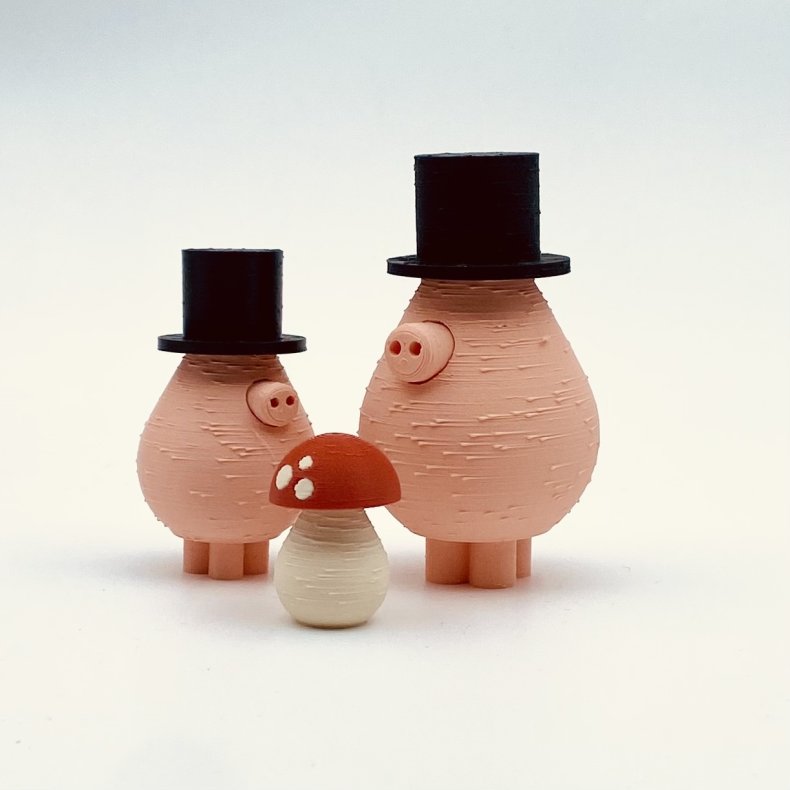 Mundr Lykke Grise S�t med Lille Svamp