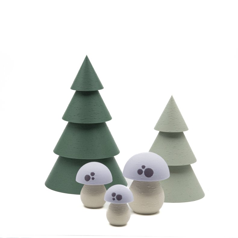 Mundr svampest lys lilla strA+strB+strC