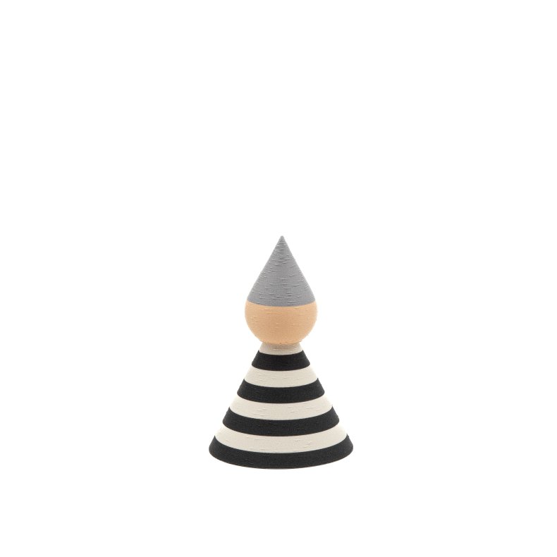 Mundr Nisse sort/hvis strA